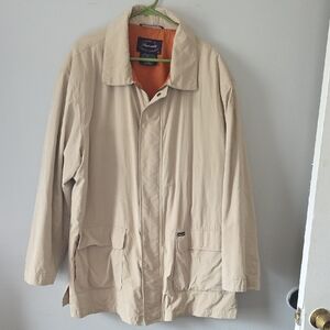 Faconnable Light Tan Waterproof Men's Jacket